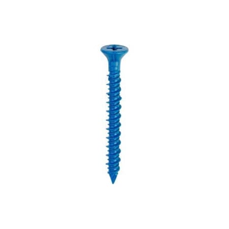 Itw TAPCON Concrete Screw, Flat, 4 in L 24397